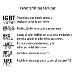 Soldador Inversor De Corriente Profesional De 200 A Y 220 V